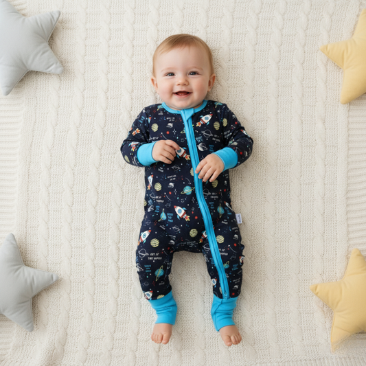 Bamboo Zippy Pajama Galactic Dreams