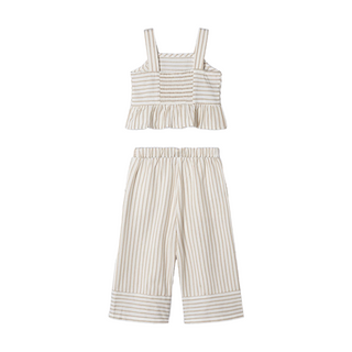 Striped Long Trousers and Top Set - SofiaMila