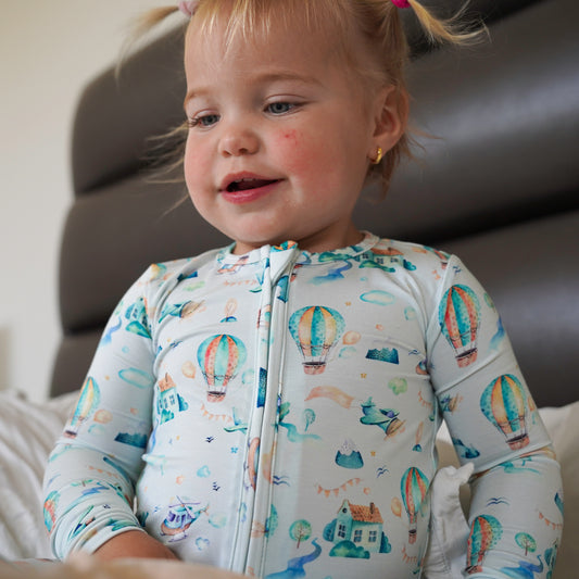 Bamboo Zippy Pajama Little Voyager