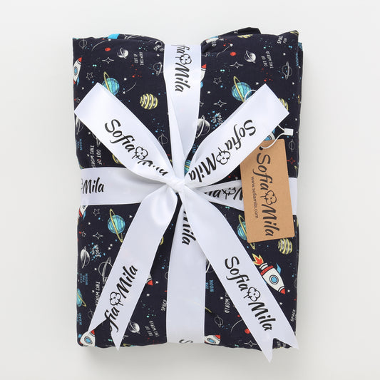 Bamboo Large Blanket Galactic Dreams