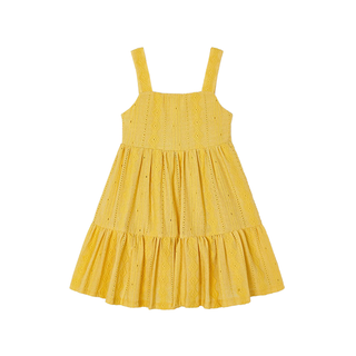 Yellow Sleeveless Dress - SofiaMila