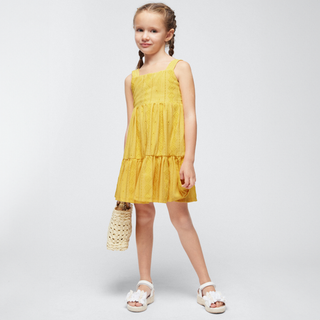 Yellow Sleeveless Dress - SofiaMila
