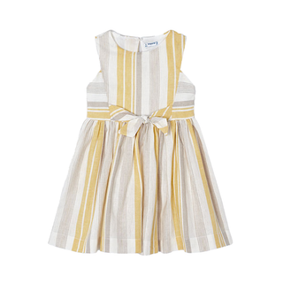Yellow Striped Dress - SofiaMila