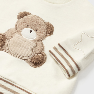Bear Pint Pullover For Babies - SofiaMila