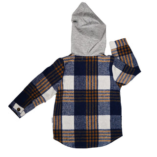 Checkered Flannel with Hood - SofiaMila