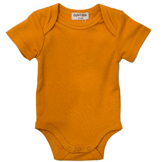 Baby 100% Organic Cotton Short Sleeve Bodysuit - SofiaMila