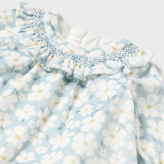 Long Sleeve Dress with Ruffle Collar for Babies - SofiaMila