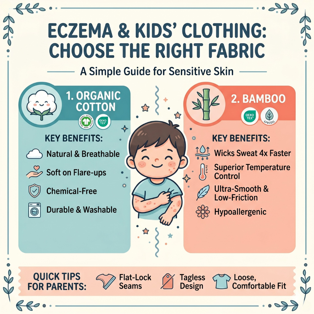 How to Choose Safe, Tested Fabrics for Children with Eczema