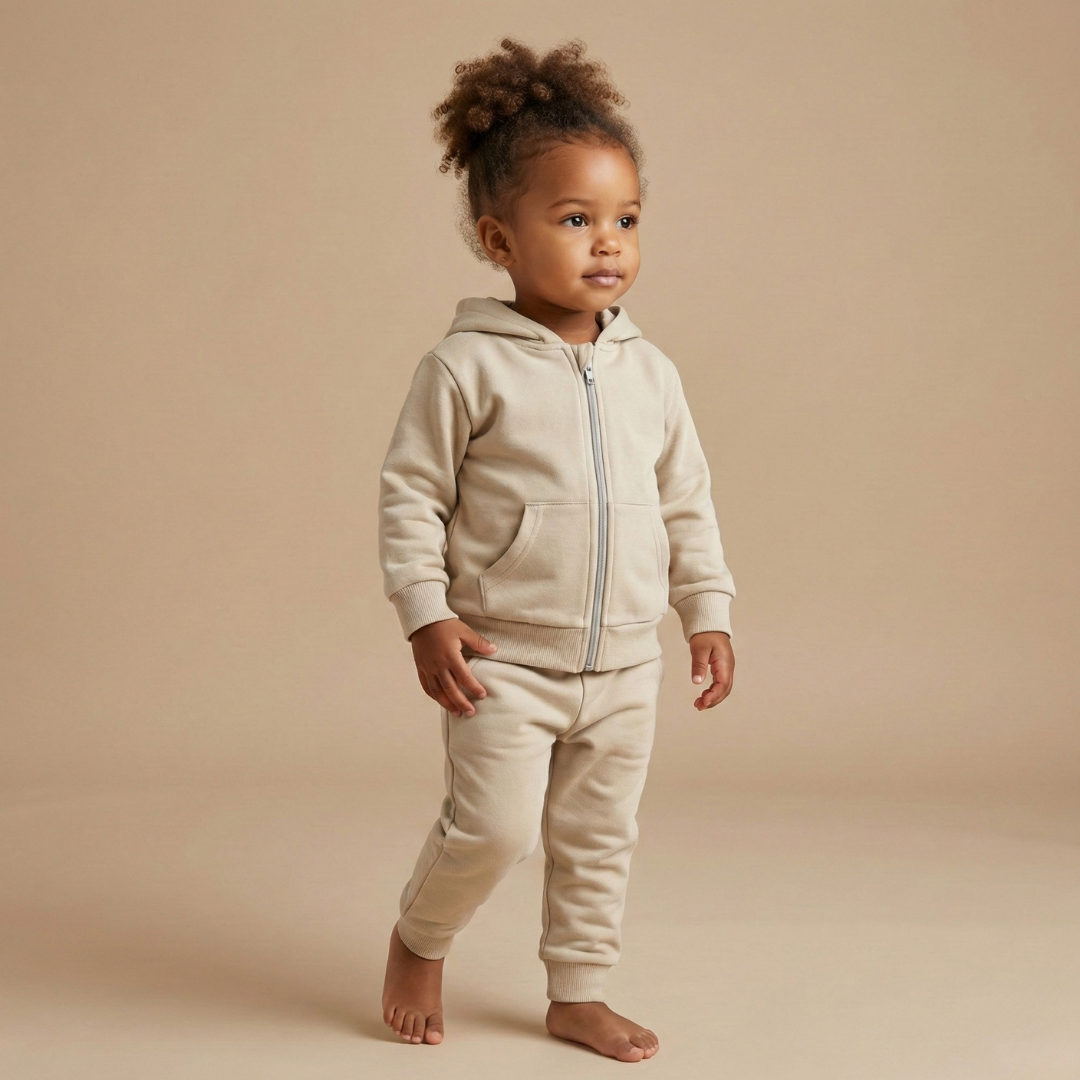 Organic Cotton Full-Zip Tracksuit