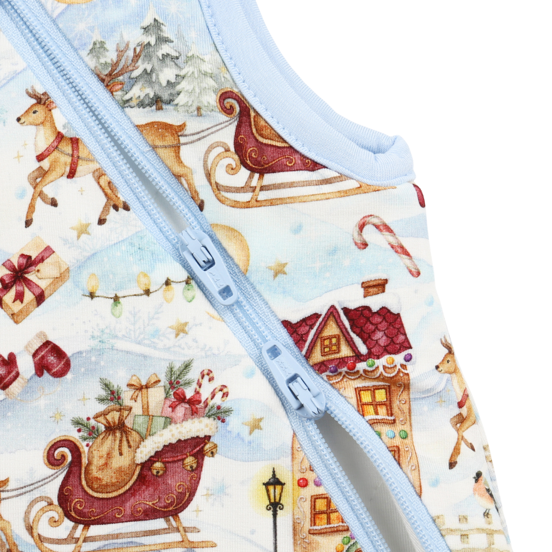 Bamboo 1.0 TOG Sleep Sack Santa’s Sleigh