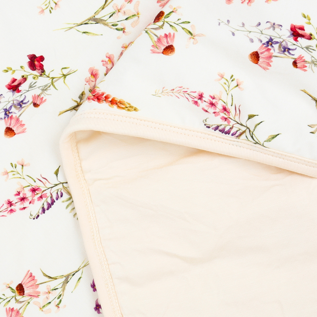 Bamboo Large Blanket Flora