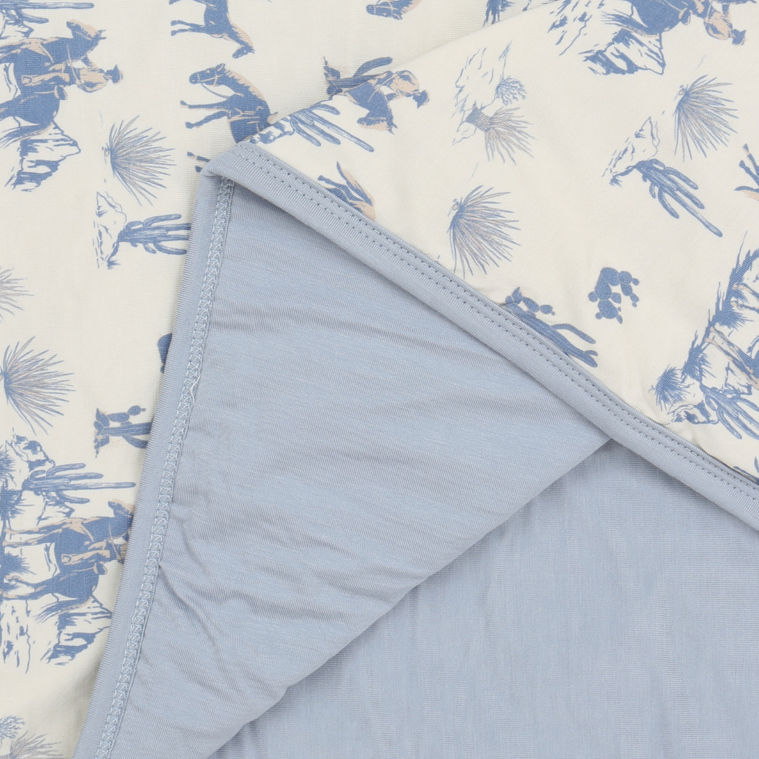Bamboo Large Blanket Western Sky