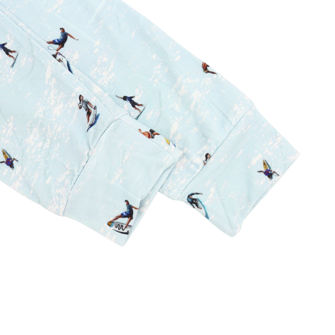 Bamboo Two-Piece Pajama Wave Riders