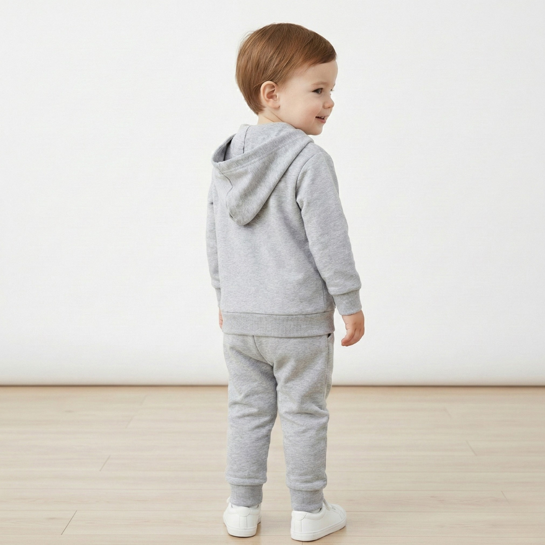 Organic Cotton Full-Zip Tracksuit