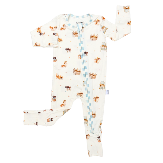 Bamboo Zippy Pajama Life of Simon