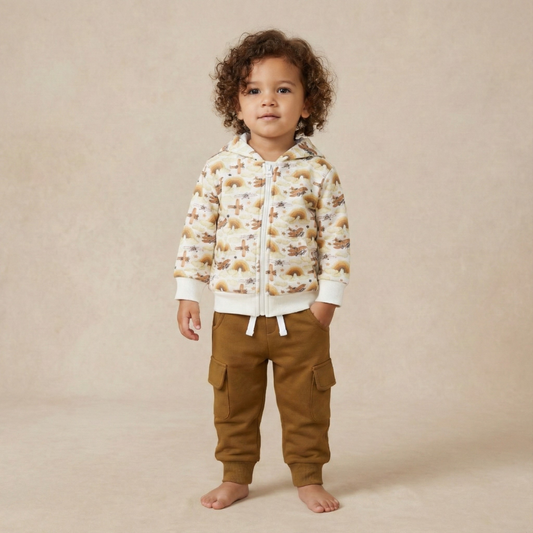 Full-Zip Tracksuit Neutral Skies