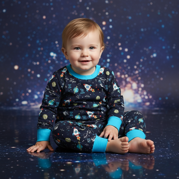 Bamboo Two Piece Pajama Galactic Dreams