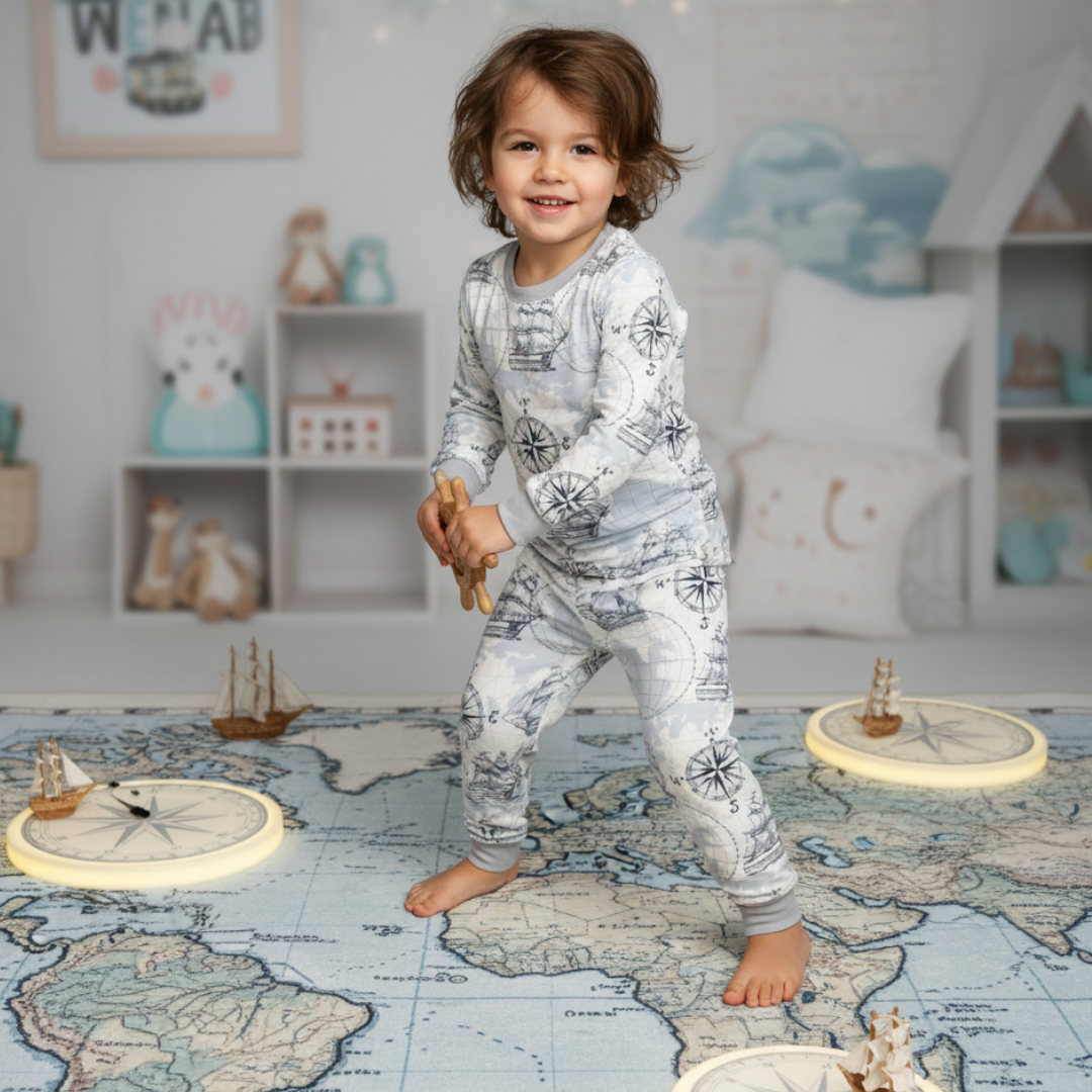 Bamboo Two-Piece Pajama Sailor
