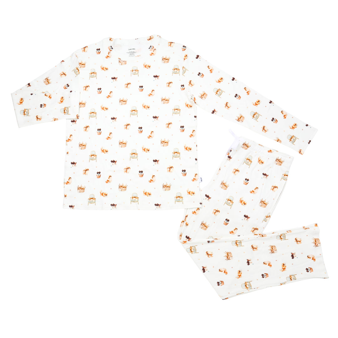 Women's Adult Organic Cotton Two Piece Pajama Life Of Simon