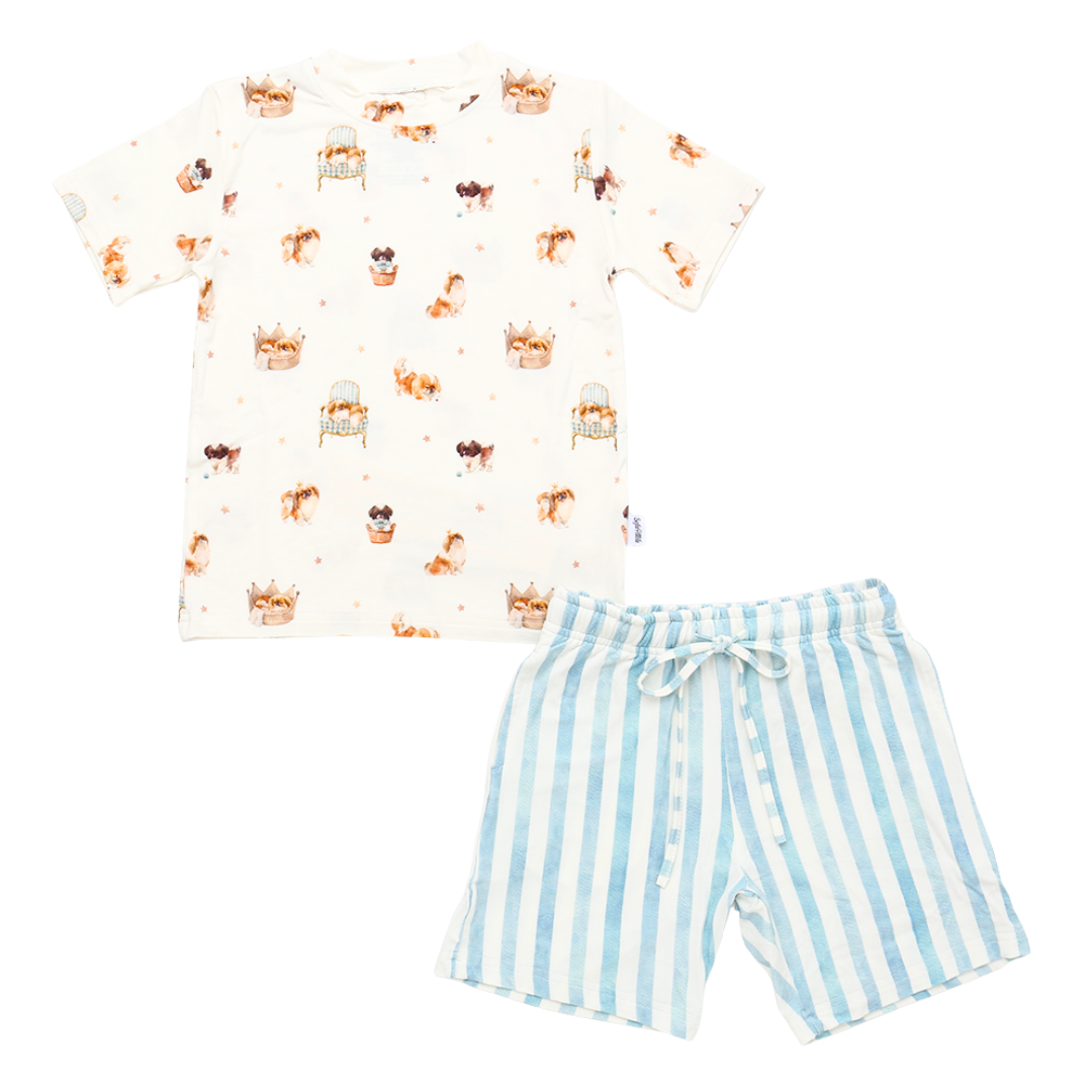 Bamboo Short Sleeve Two Piece Set Life Of Simon