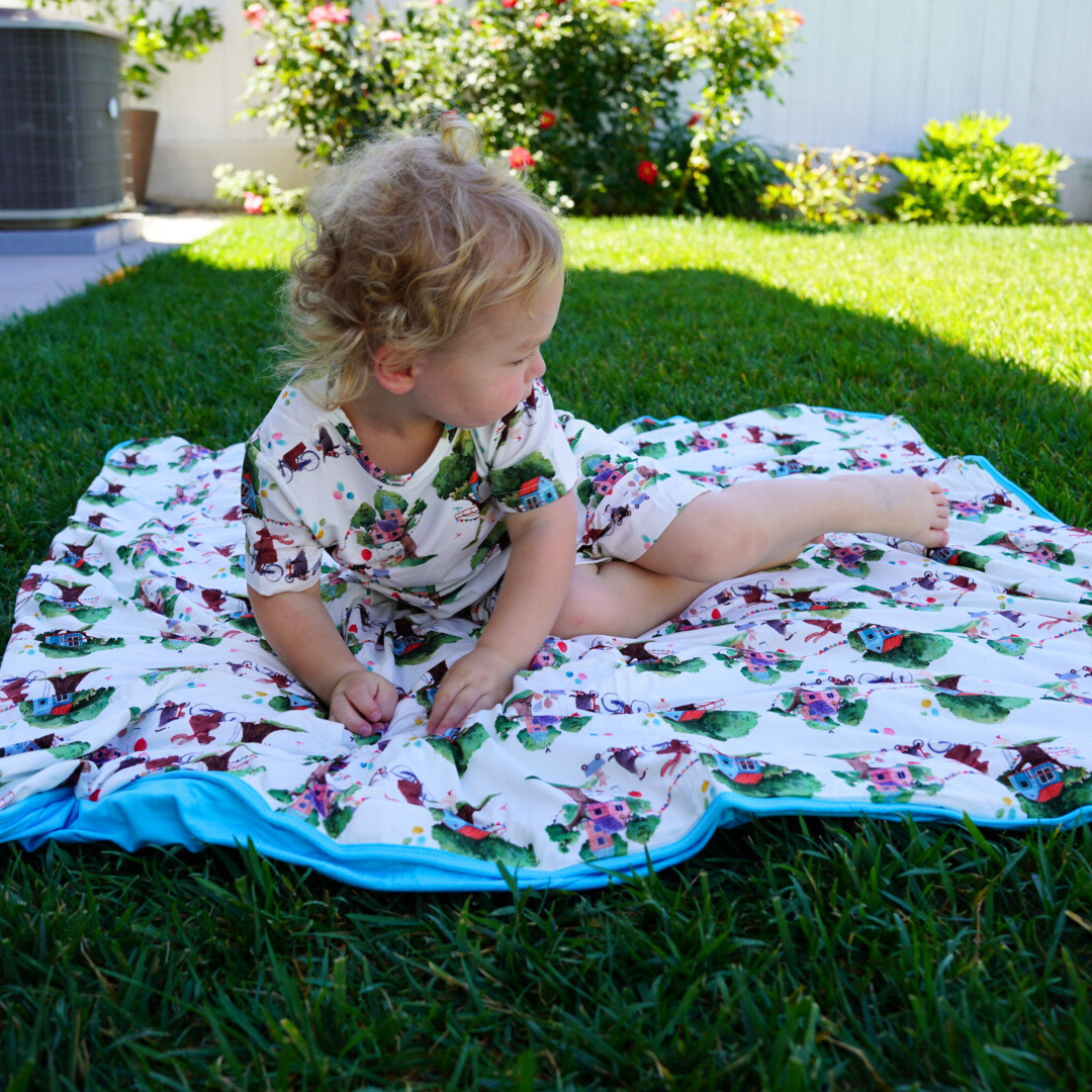 Bamboo Large Blanket Playhouse