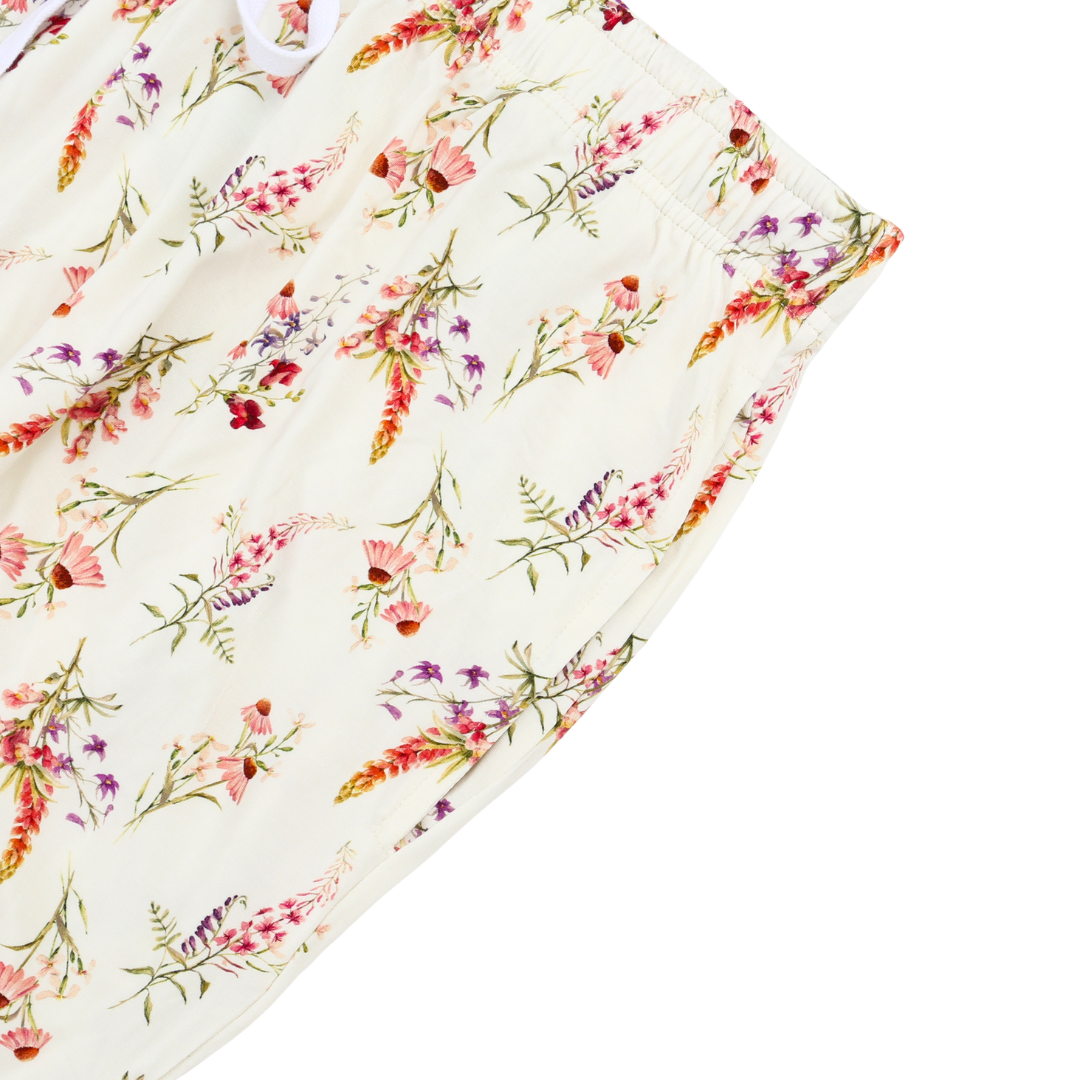 Adult Bamboo Pajama Set Flora