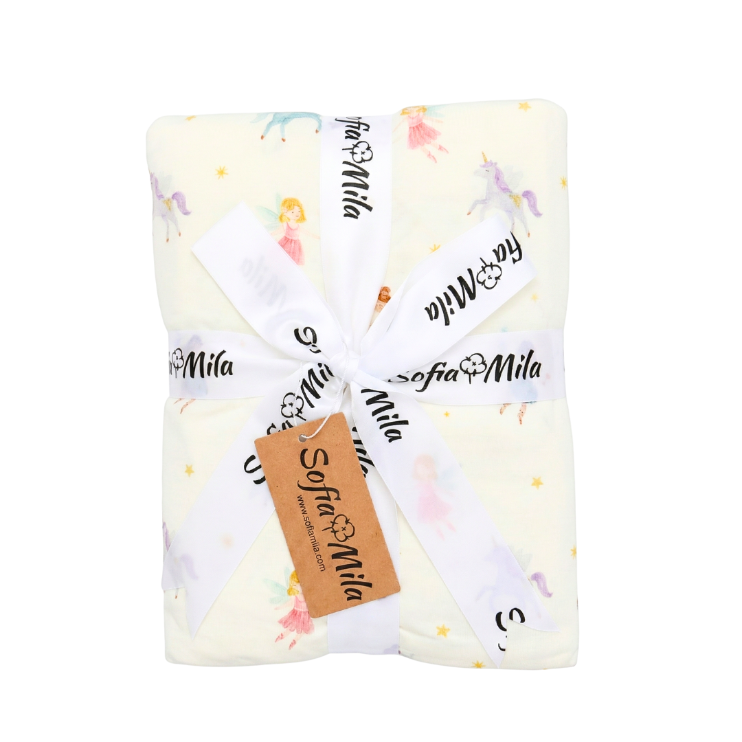 Bamboo Large Blanket Fairy Friends