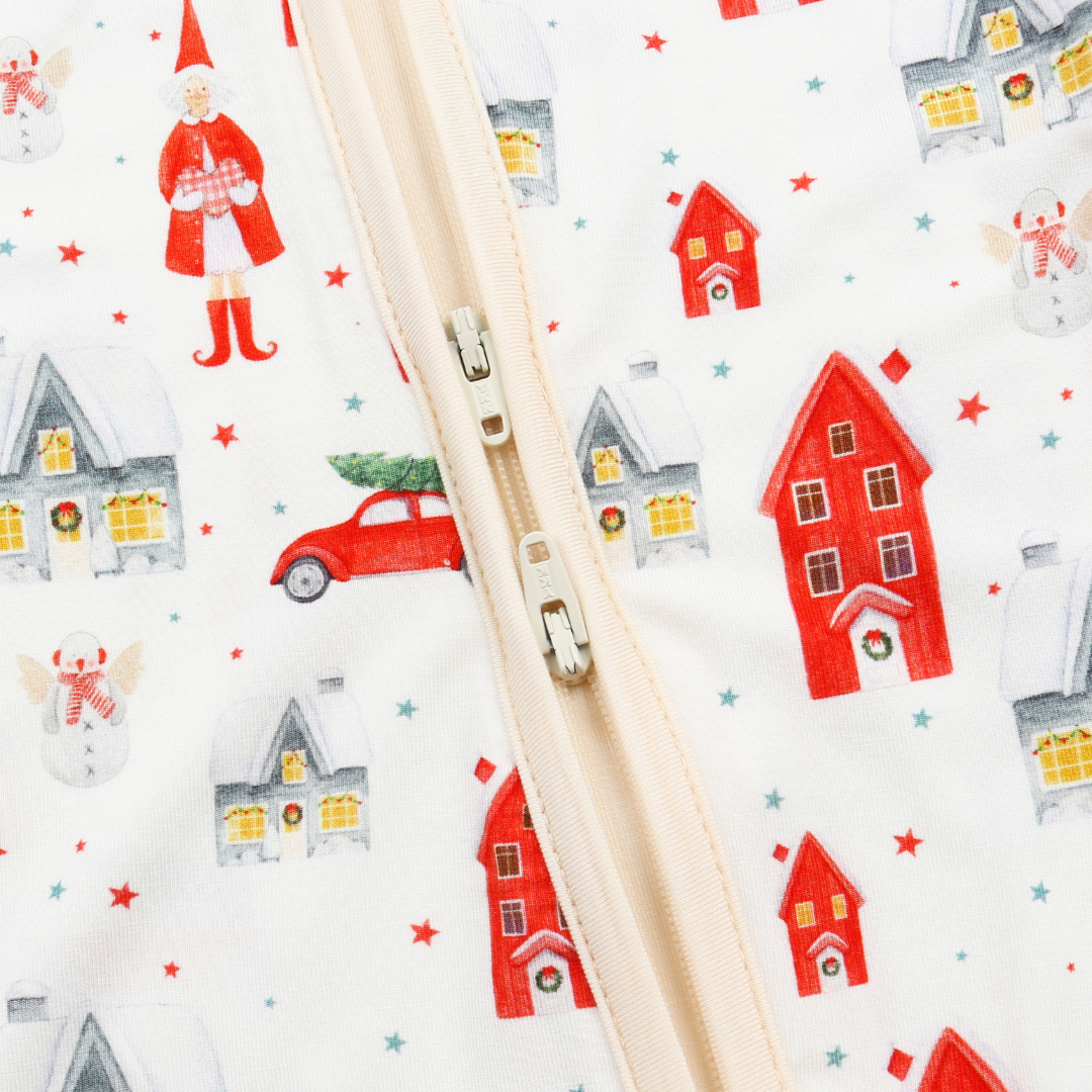 Bamboo Zippy Pajama Christmas Village
