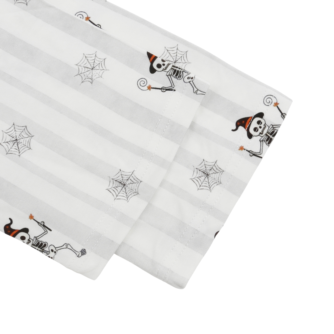 Unisex Adult Bamboo Pajama Set Skeletons