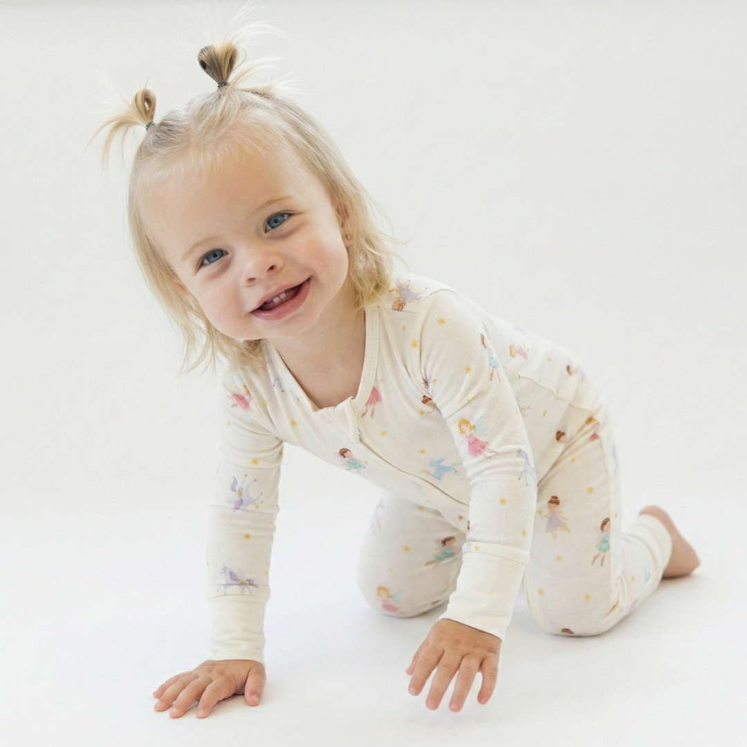 Bamboo Zippy Pajama Fairy Friends
