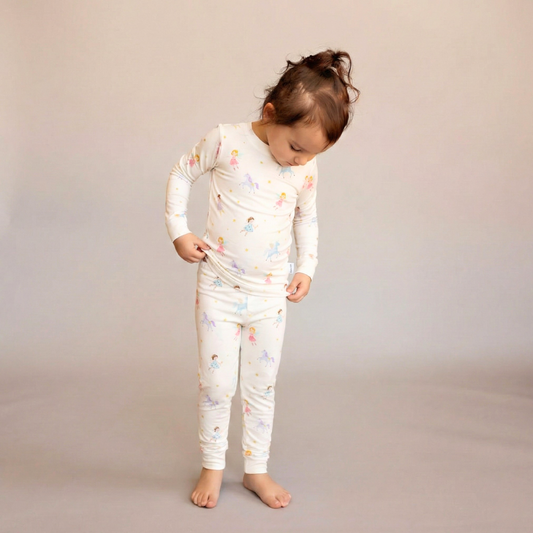Bamboo Two Piece Pajama Fairy Friends
