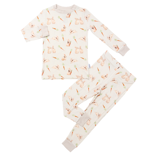 Bamboo Two Piece Pajama Bunny Trail