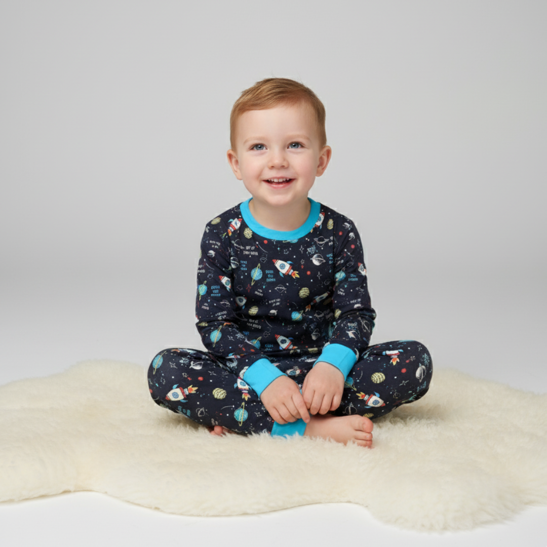 Bamboo Two-Piece Pajama Galactic Dreams