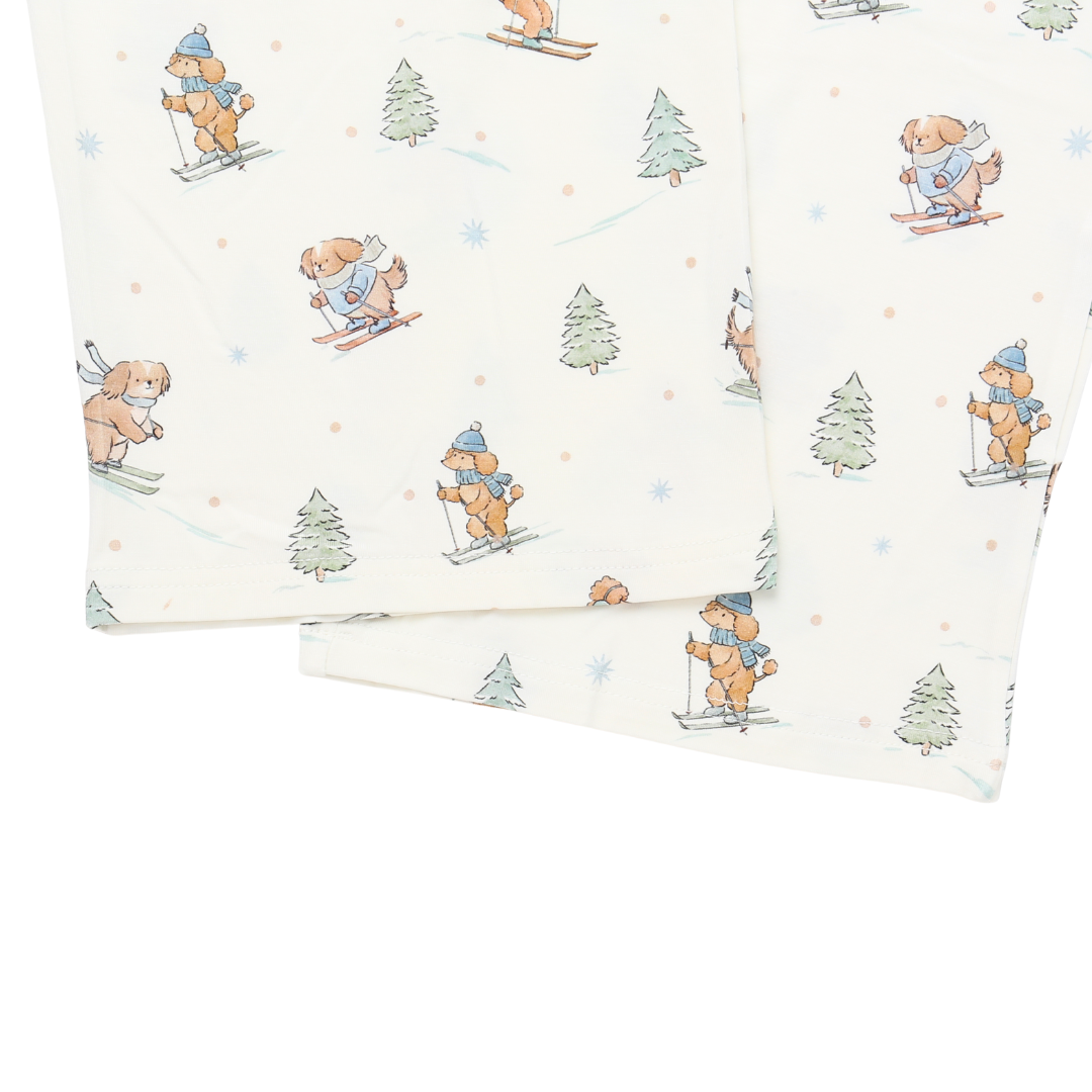 Women's Adult Bamboo Two-Piece Ski Pups