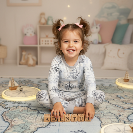 Bamboo Two Piece Pajama Sailor