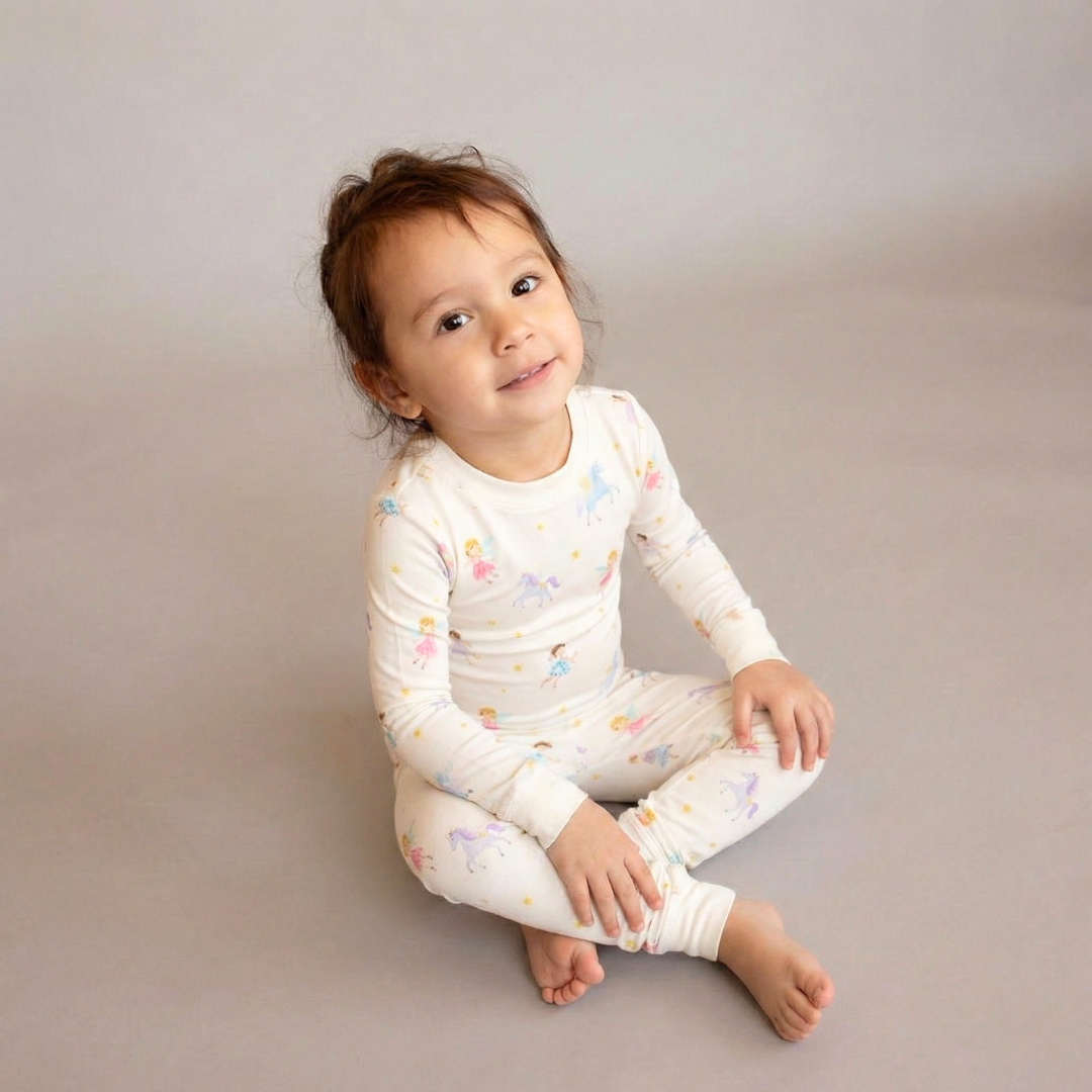 Bamboo Two Piece Pajama Fairy Friends