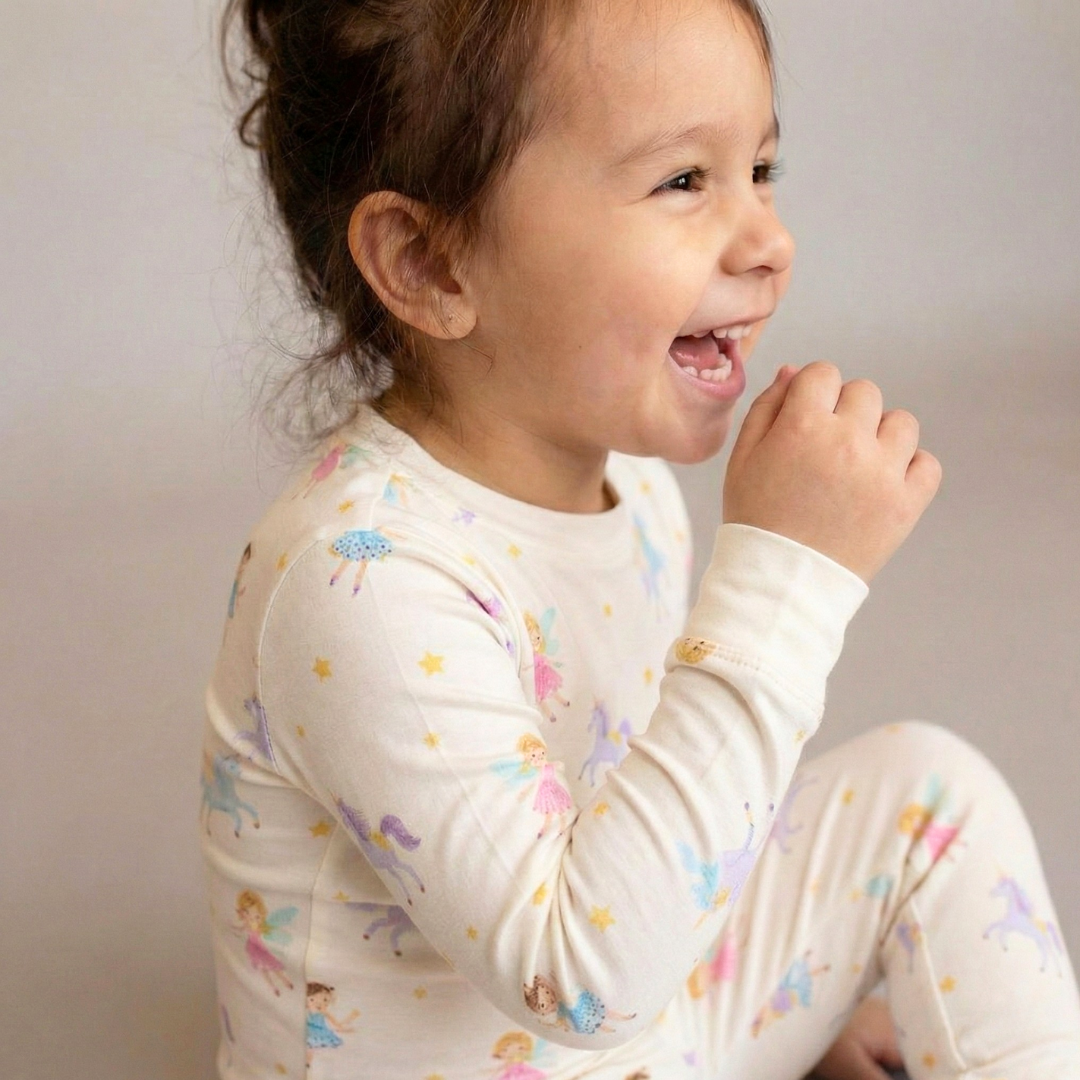 Bamboo Two Piece Pajama Fairy Friends
