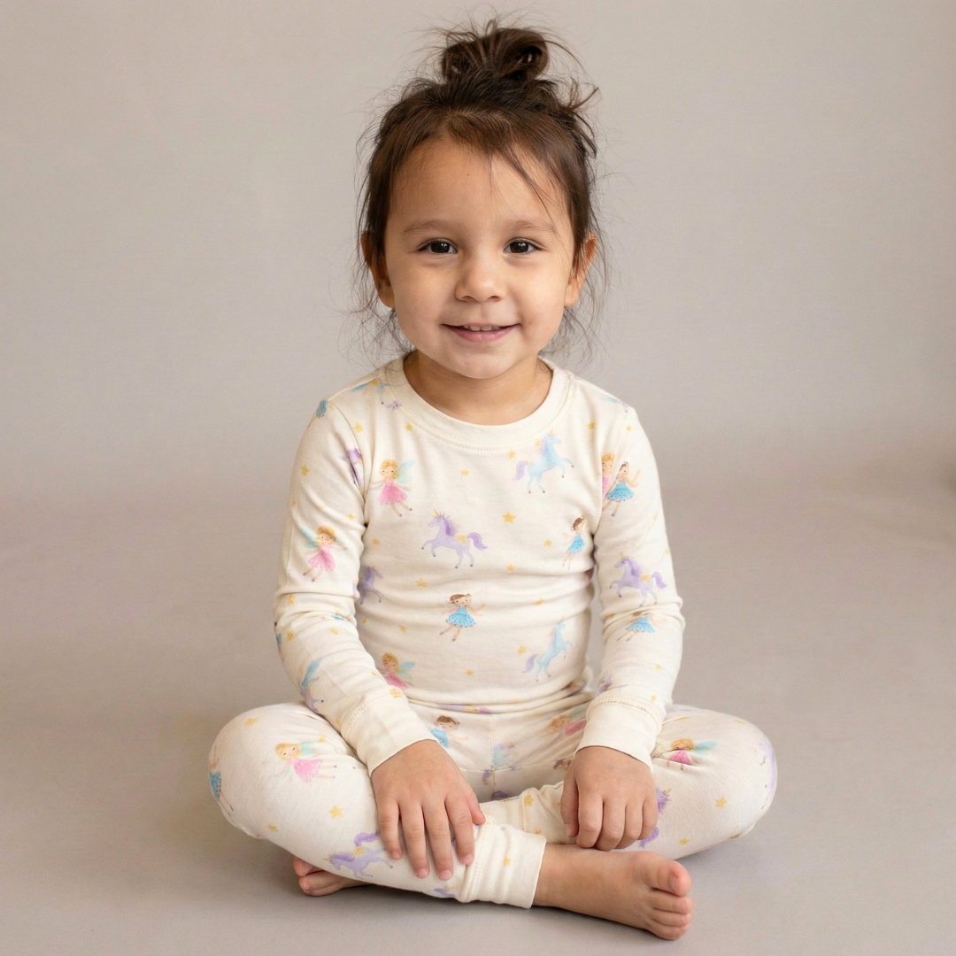 Bamboo Two Piece Pajama Fairy Friends