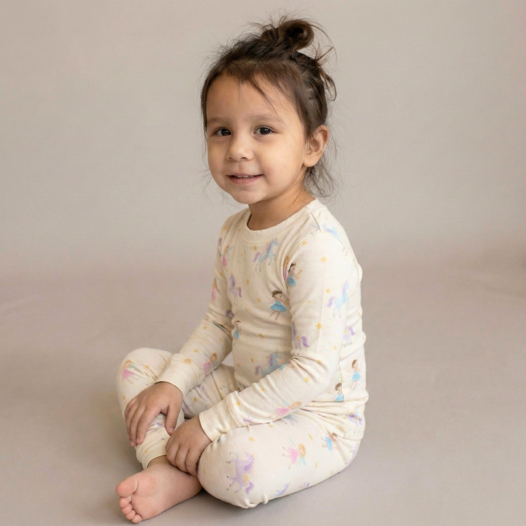 Bamboo Two Piece Pajama Fairy Friends