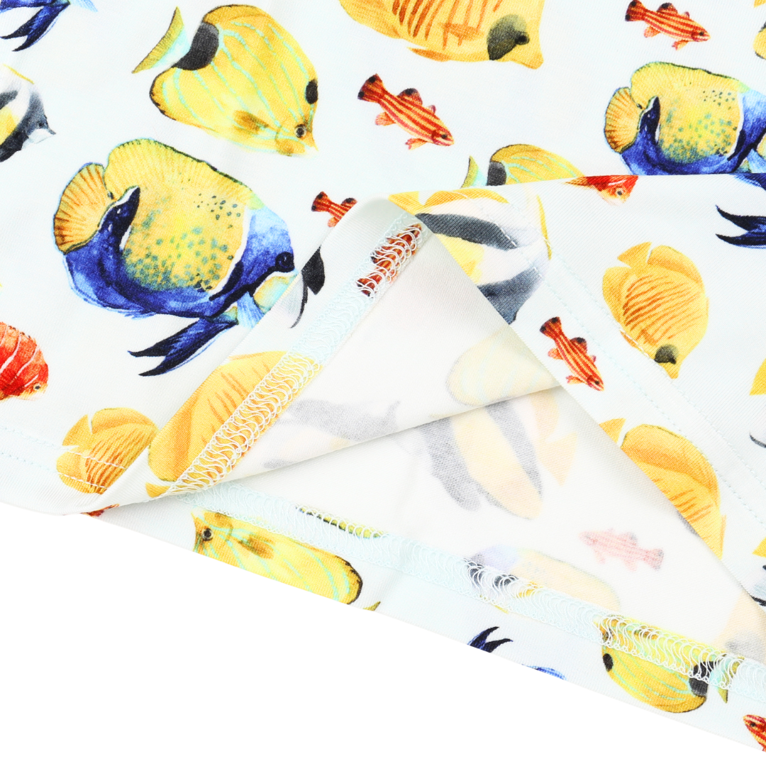Bamboo Two-Piece Pajama Ocean Wonders