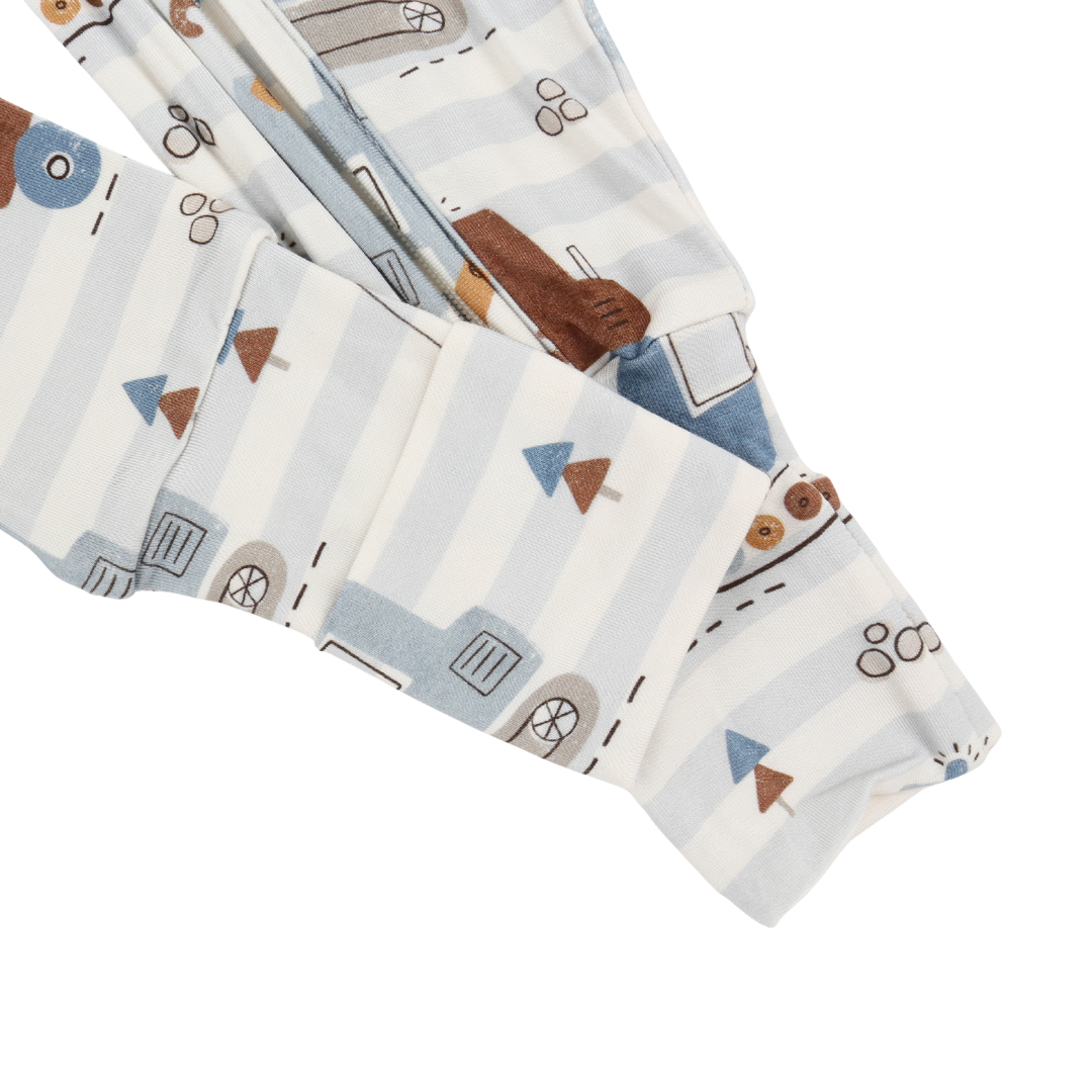 Bamboo Zippy Pajama Little Builders