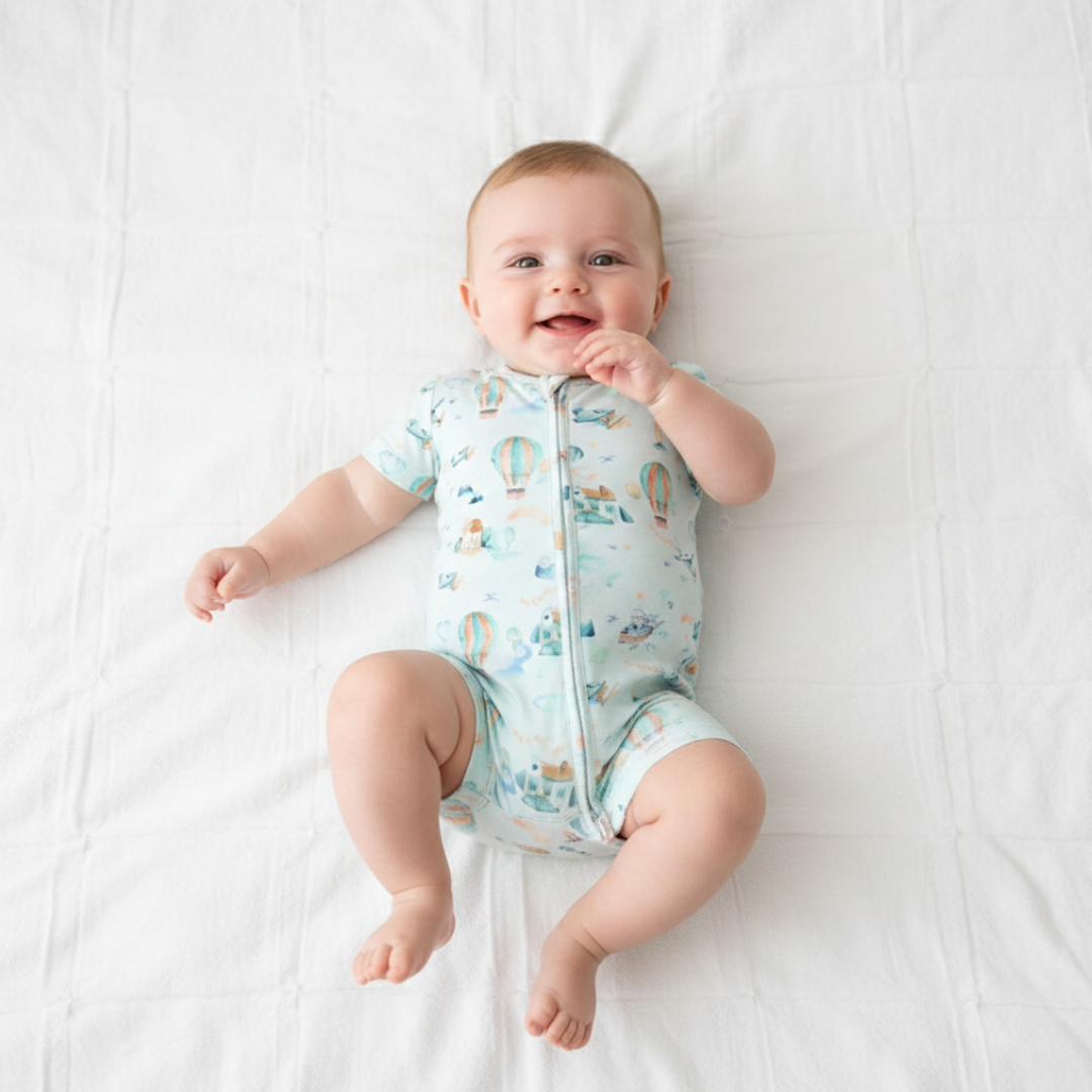 Bamboo Shorty Zippy Little Voyager