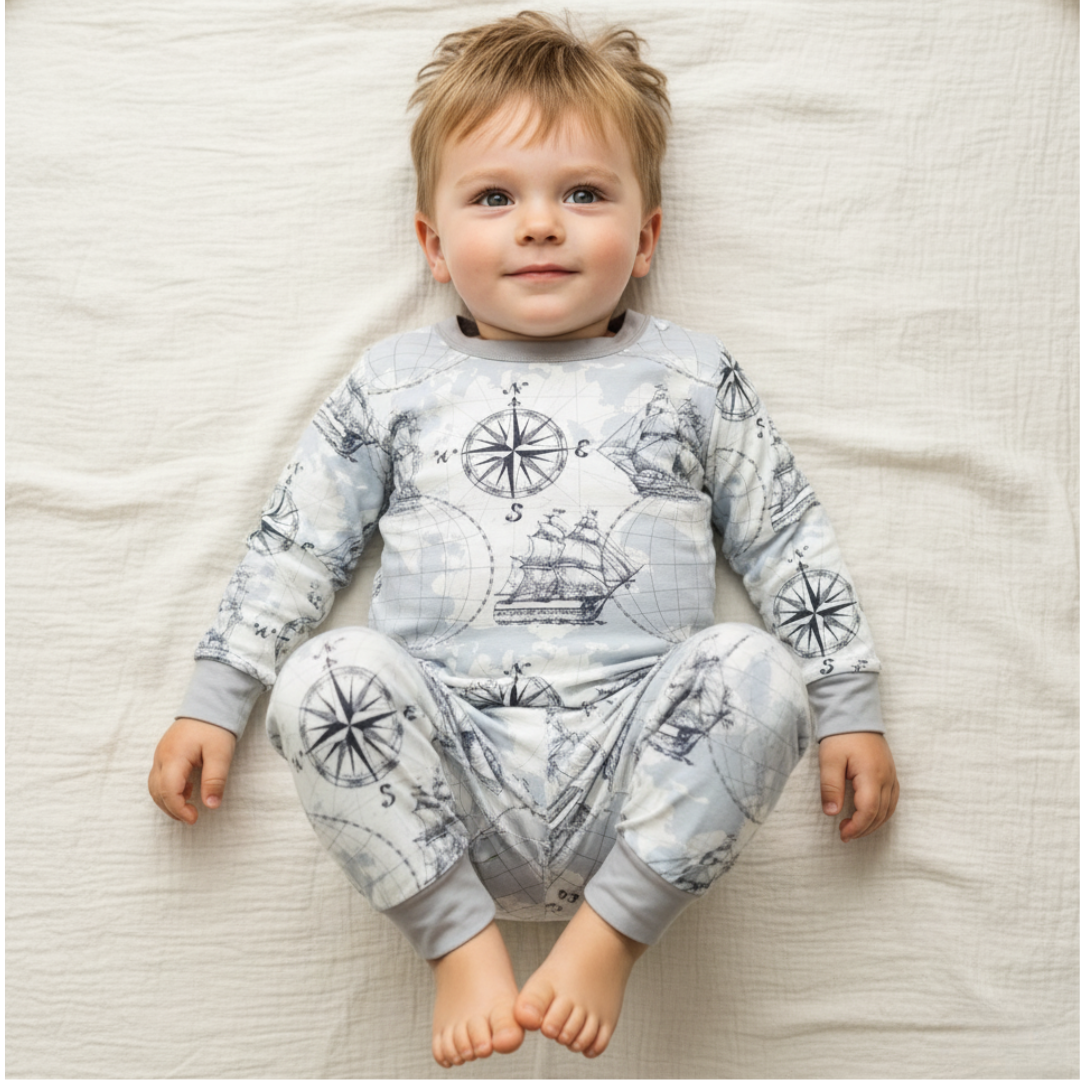Bamboo Two-Piece Pajama Sailor