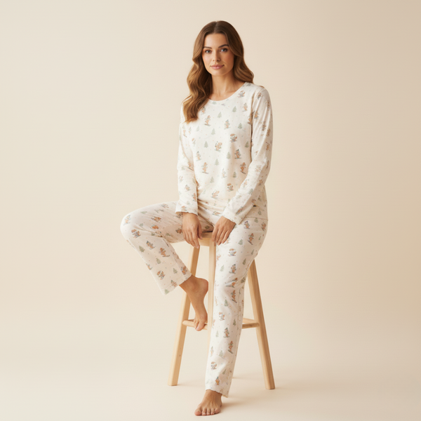 Women's Adult Bamboo Two Piece Ski Pups