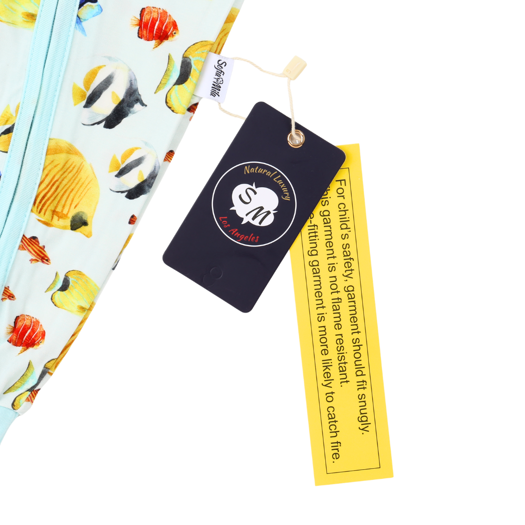 Bamboo Zippy Pajama Ocean Wonders