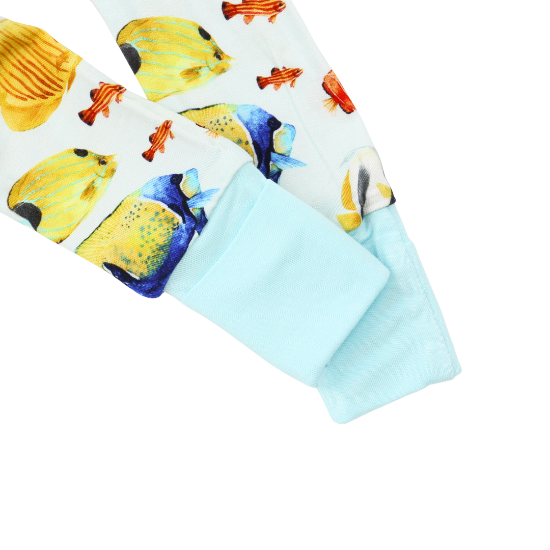 Bamboo Zippy Pajama Ocean Wonders