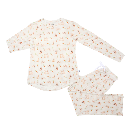 Women's Adult Bamboo Two Piece Bunny Trail