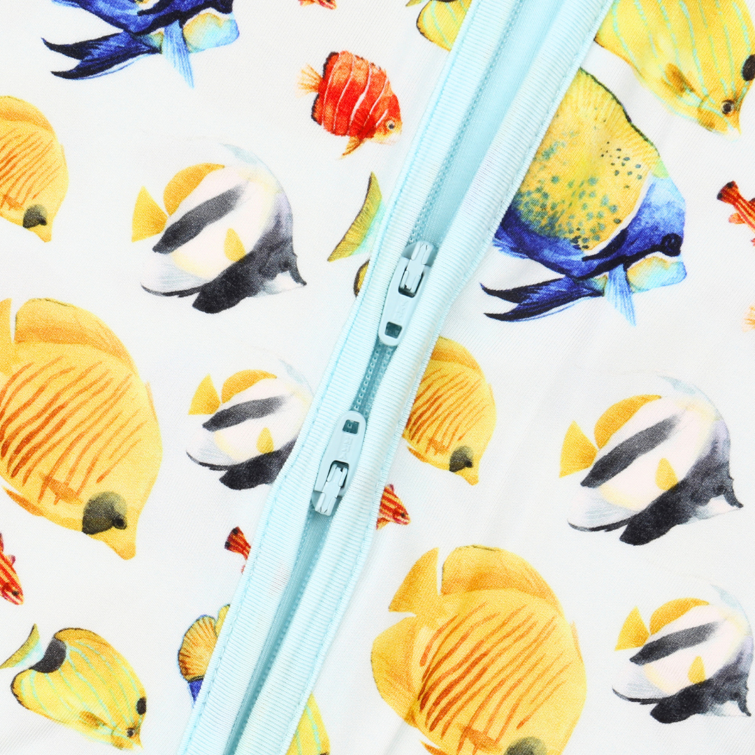 Bamboo Zippy Pajama Ocean Wonders