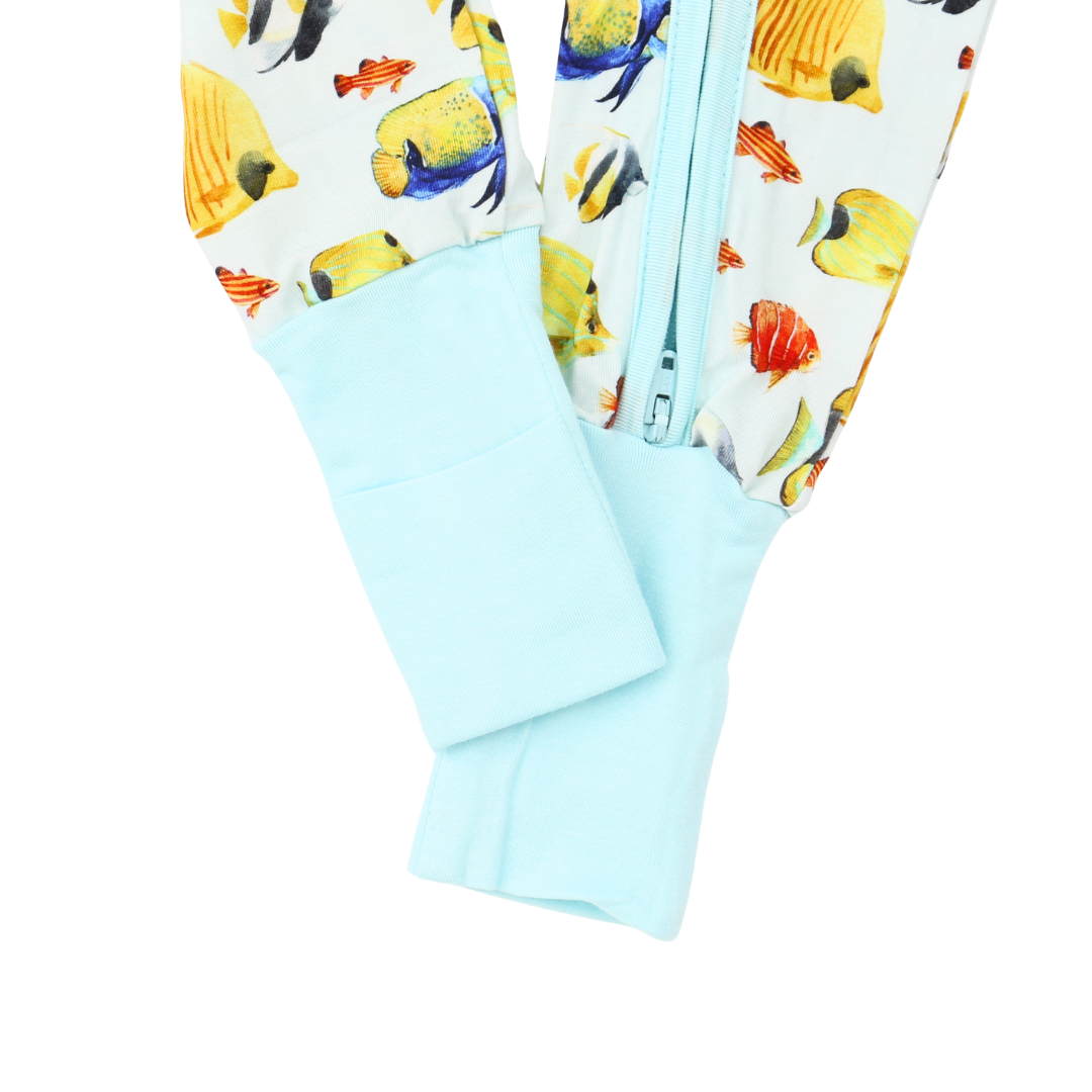 Bamboo Zippy Pajama Ocean Wonders