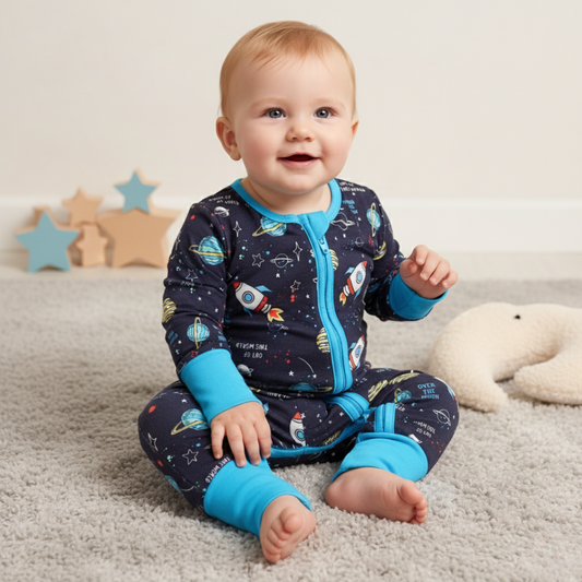 Bamboo Zippy Pajama Galactic Dreams